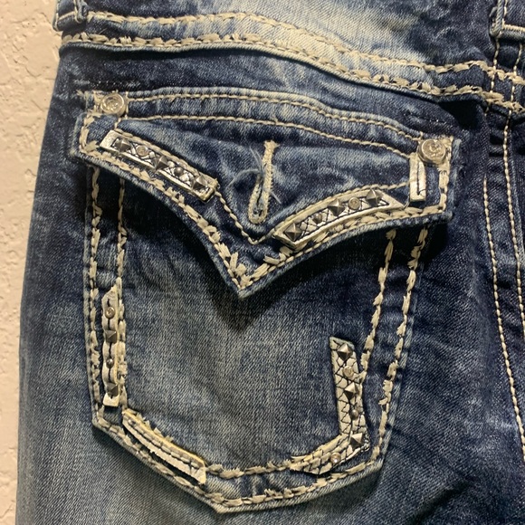 MISS ME BLUE JEANS (31) BOOT CUT - Picture 9 of 15